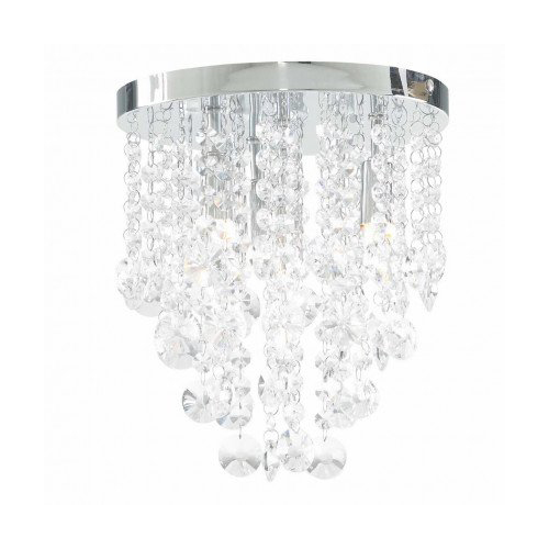 Details About Decorative 4 Light Flush Mounted Bathroom Ceiling Light Clearance Litecraft